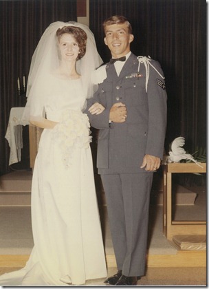 mom and daddy wedding