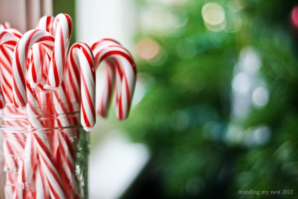 Happiness is…a Jar of Candy Canes