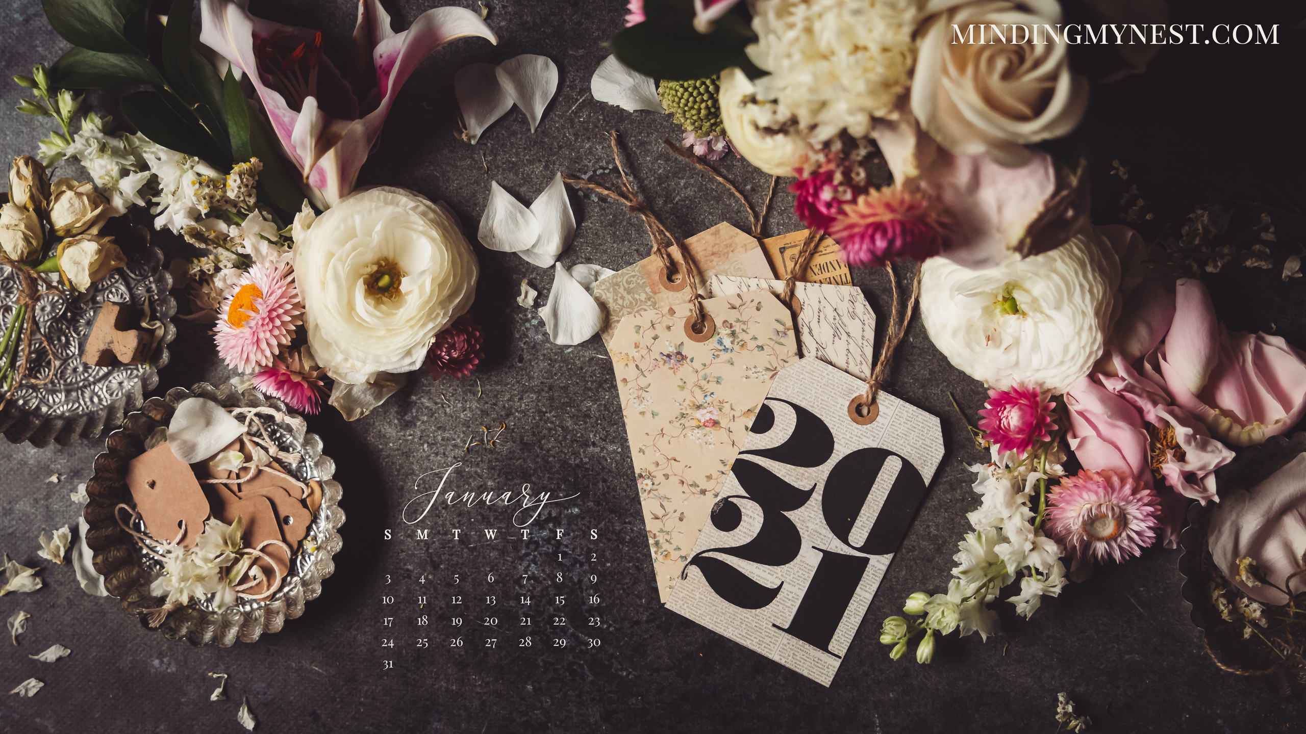 January Calendar 2021 Desktop Wallpaper Image ID 11